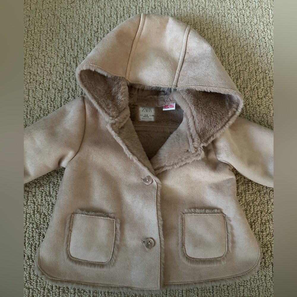 Zara baby girl coat